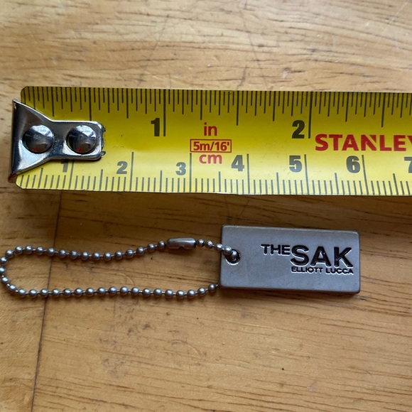 The Sak Bag Charm or Keychain silver - Picture 3 of 3